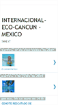 Mobile Screenshot of internacionalecocancun-mexico.blogspot.com