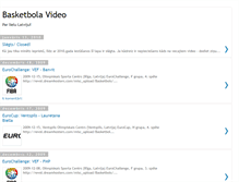 Tablet Screenshot of basketbolavideo.blogspot.com
