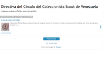 Tablet Screenshot of coleccionistascout.blogspot.com