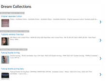 Tablet Screenshot of mydreamcollections.blogspot.com