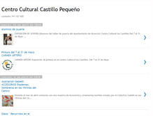 Tablet Screenshot of centroculturalloscastillos.blogspot.com