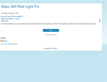 Tablet Screenshot of easyxbox360fix.blogspot.com