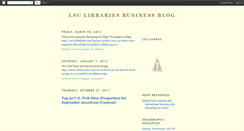 Desktop Screenshot of lsulibrariesbus.blogspot.com