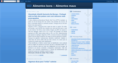 Desktop Screenshot of alimentasaude.blogspot.com