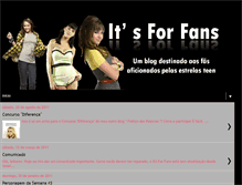 Tablet Screenshot of itsforfans.blogspot.com