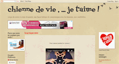 Desktop Screenshot of chiennedeviejetaime.blogspot.com