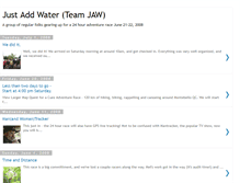 Tablet Screenshot of justaddwater24.blogspot.com