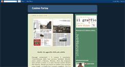 Desktop Screenshot of cosimoforina.blogspot.com