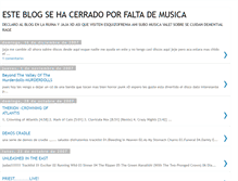 Tablet Screenshot of metal-siempre.blogspot.com