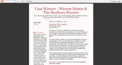 Desktop Screenshot of casswarner.blogspot.com