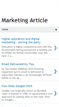 Mobile Screenshot of marketingartikel.blogspot.com