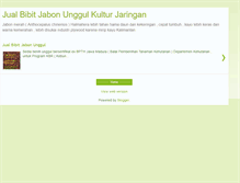 Tablet Screenshot of bibit-jabon.blogspot.com