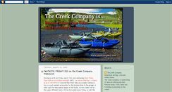 Desktop Screenshot of creekcompany.blogspot.com