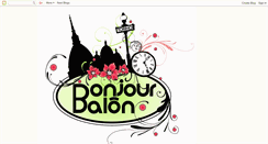 Desktop Screenshot of bonjourbalon.blogspot.com