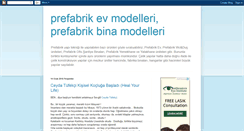 Desktop Screenshot of prefabrikevmodeli.blogspot.com