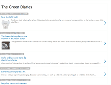 Tablet Screenshot of greendiaries.blogspot.com