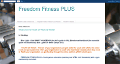Desktop Screenshot of freedomfitnessplus.blogspot.com