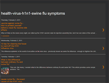 Tablet Screenshot of health-virus-h1n1.blogspot.com