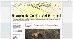 Desktop Screenshot of historiacastilloromeral.blogspot.com