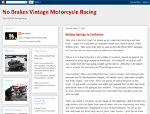 Tablet Screenshot of nobrakesvintageracing.blogspot.com