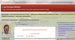 Desktop Screenshot of luisenriquesociales.blogspot.com