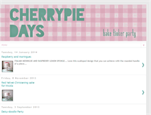 Tablet Screenshot of cherrypielove.blogspot.com