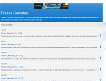 Tablet Screenshot of frases-geniales.blogspot.com