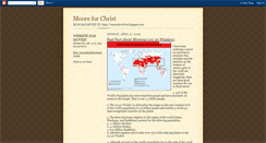 Desktop Screenshot of moore4christ.blogspot.com