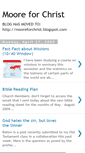 Mobile Screenshot of moore4christ.blogspot.com