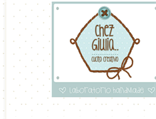 Tablet Screenshot of chezgiulia.blogspot.com