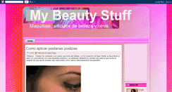 Desktop Screenshot of my-beauty-stuff.blogspot.com