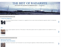 Tablet Screenshot of bestofradarsite.blogspot.com