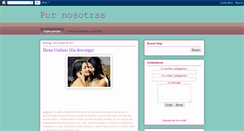 Desktop Screenshot of nosotras-entendemos.blogspot.com