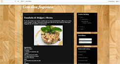 Desktop Screenshot of condosfogones.blogspot.com