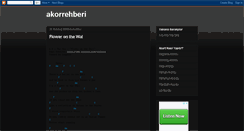 Desktop Screenshot of akorrehberi.blogspot.com