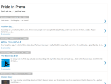 Tablet Screenshot of prideinprovo.blogspot.com