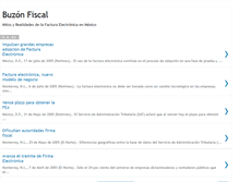 Tablet Screenshot of buzonfiscal.blogspot.com