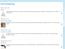 Tablet Screenshot of hemmastyling.blogspot.com