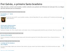 Tablet Screenshot of freigalvao-santobrasileiro.blogspot.com