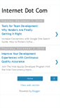 Mobile Screenshot of internetdotcom.blogspot.com
