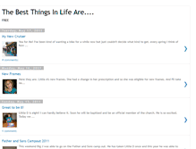 Tablet Screenshot of bestthingsinlifeare.blogspot.com