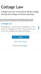 Mobile Screenshot of cottage-law.blogspot.com
