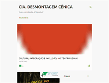 Tablet Screenshot of desmontagemcenica.blogspot.com