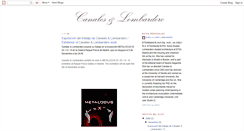 Desktop Screenshot of canales-lombardero.blogspot.com