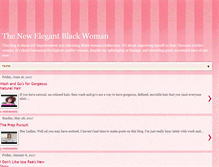 Tablet Screenshot of elegantblackwoman.blogspot.com