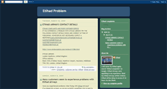 Desktop Screenshot of etihadproblem.blogspot.com