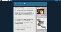Desktop Screenshot of dreambuildersteam.blogspot.com