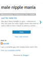 Mobile Screenshot of malenipplemania.blogspot.com