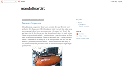 Desktop Screenshot of mandolinartist.blogspot.com