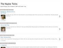 Tablet Screenshot of naylortwins.blogspot.com